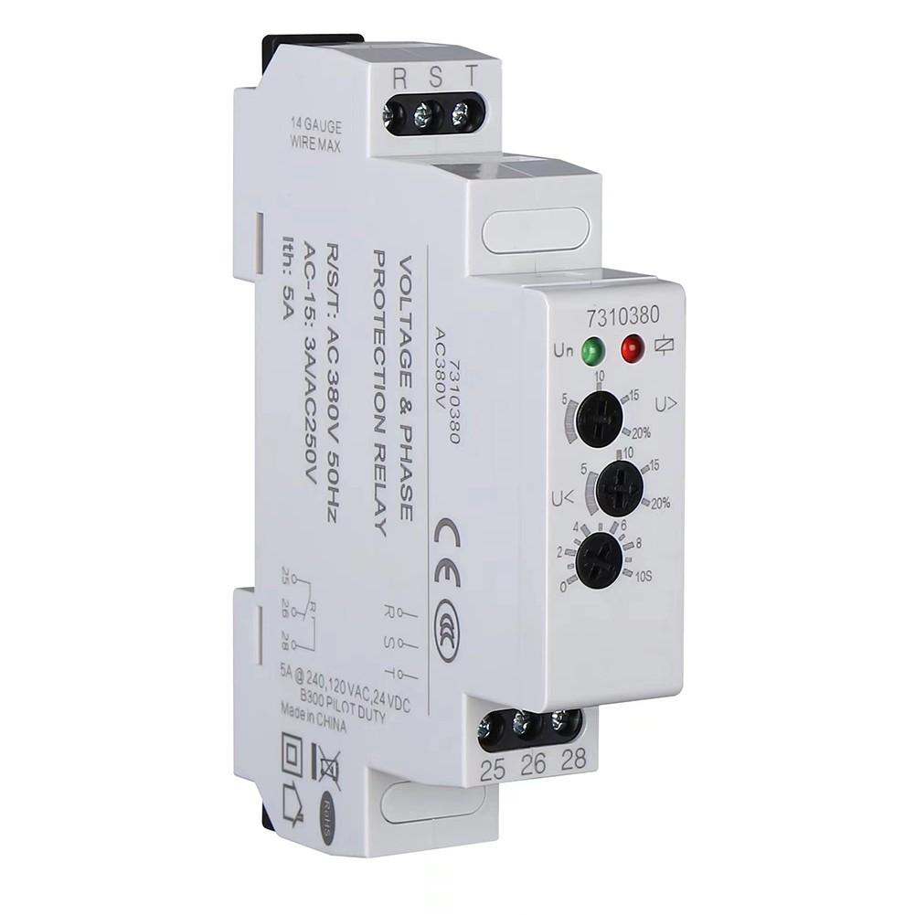 1PCS Liquid Level Control Relay Water Level Controller 5A AC/DC 24V-240V
