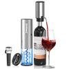 A78E-4-In-1 Rechargeable Electric Wine Opener Wine Aerator Gift Set With Electric Wine Decanter, For Home Bar Parties