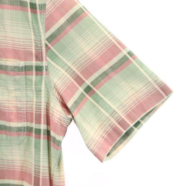 RRL Black Tag One Star Striped Pattern Short sleeve shirt XS RALPH LAUREN Men's Used