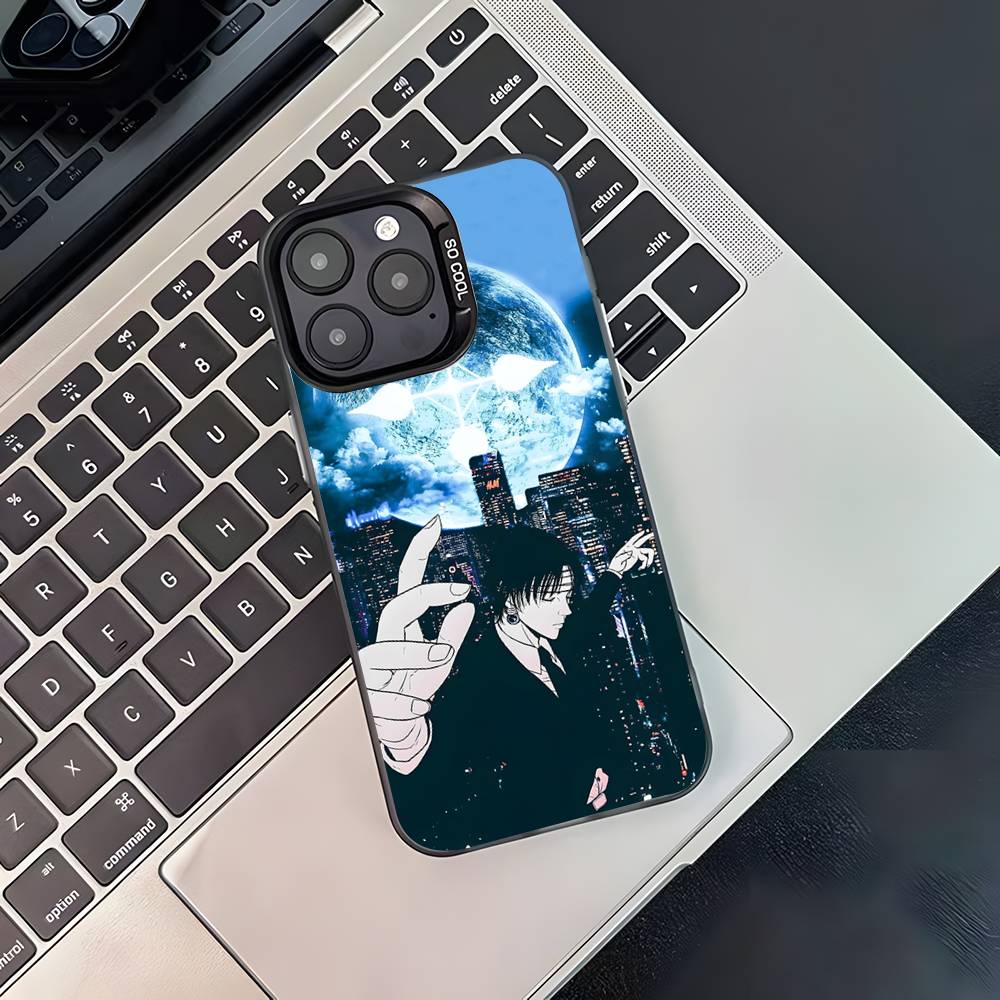

C-Chrollo L-Lucilfer Phone Case For iPhone 17,16,15,14,13,12,11,Pro,XS,Max,Plus,Mini,SE4,E Black Matte Shockproof Cover iPhoneX