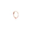 Tirr Lirr 14K Pink Gold Minio One-Touch (L) One-Sided (Outer) Earrings TEPK4P07033M(HF)-L