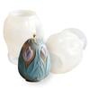 Tulip Egg Shaped Candle Mould Silicone Molds Ornament Molds Castings Molds Easter Plasters Molds Craft Supplies
