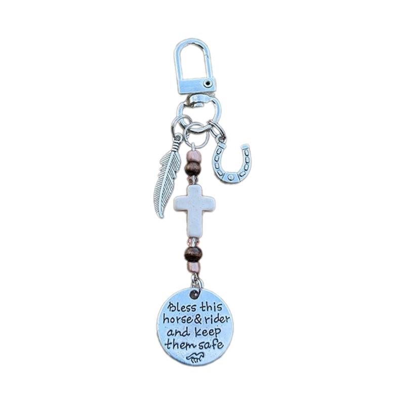 Multipurpose Bringing Sturdy Horseshoe Key Holder Elegant Keychain Charm Fashion Accessory Fits for Any Occasions