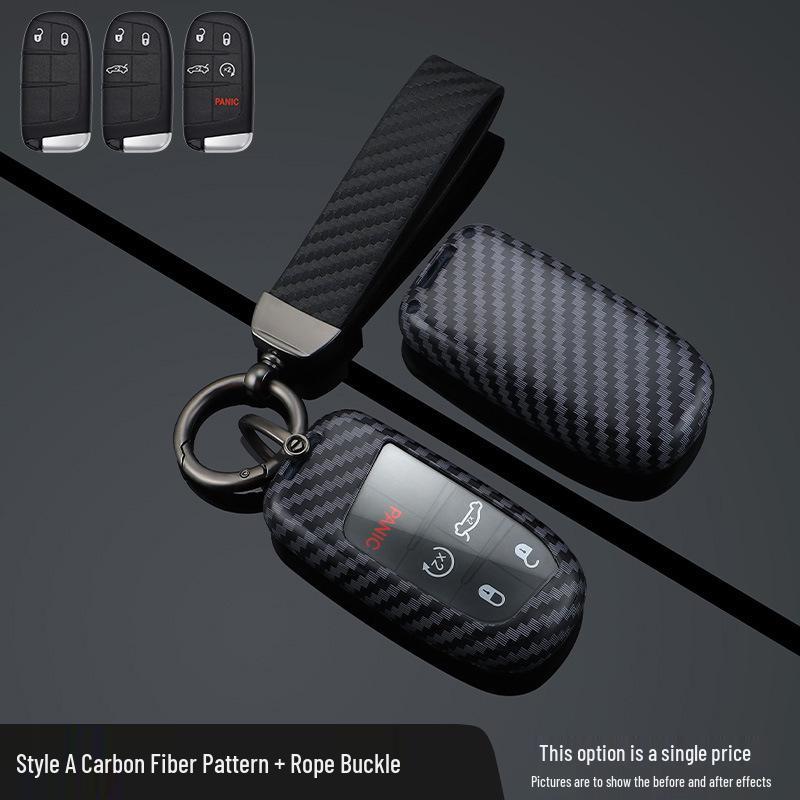 Key Case for Jeep Compass, Renegade, Cherokee, and Commander