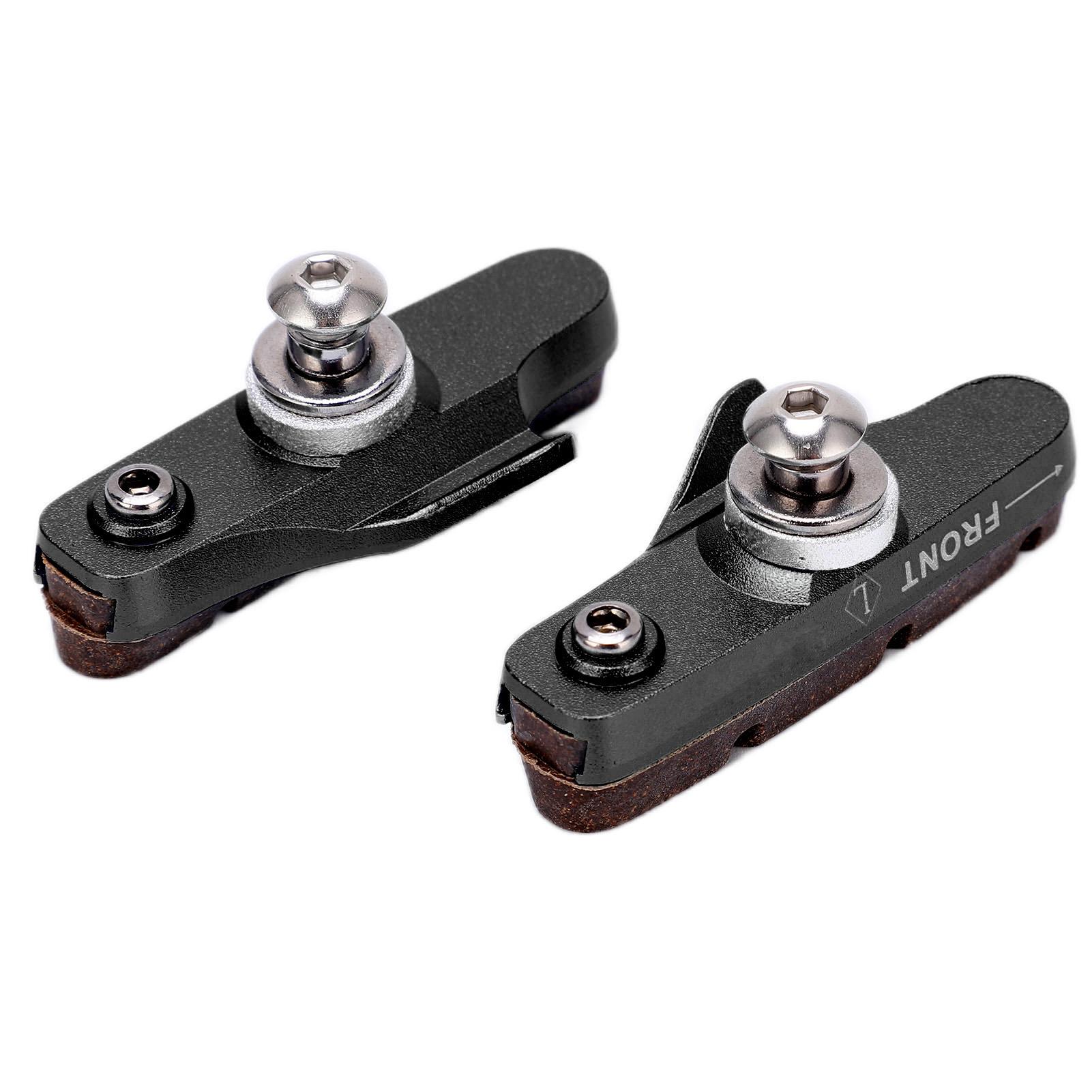 CANSUCC 2pcs Bike Brake Pads Professional Mountain and Road Bicycle V Brake Pads