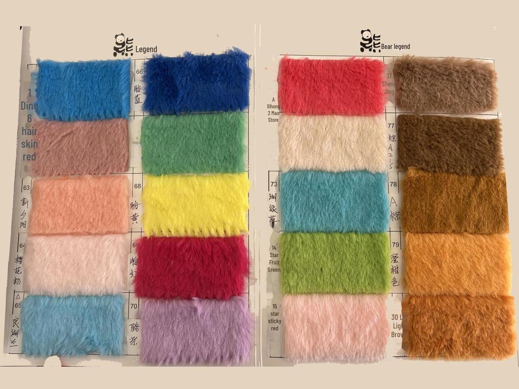 600g Rabbit Fur Plush Toy Gloves & Accessories Set: Sleeves, Hat, Hot Water Bottle, Luggage Charms