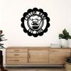 Personalized Chef Metal Wall Art Family Name Sign Home Decor Indoor Outdoor Living Room Gift Sculpture