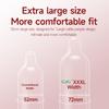 Pack of 10 - Extra Large Ultra-Thin 72mm English Version Condoms 200mm Long, Bulk Discount Available