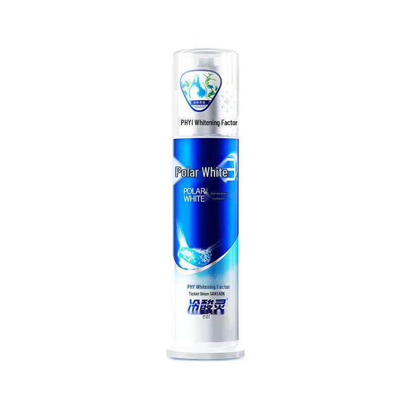 

Cold Sour Spirit Polar White Anti-Sensitive Pump Toothpaste