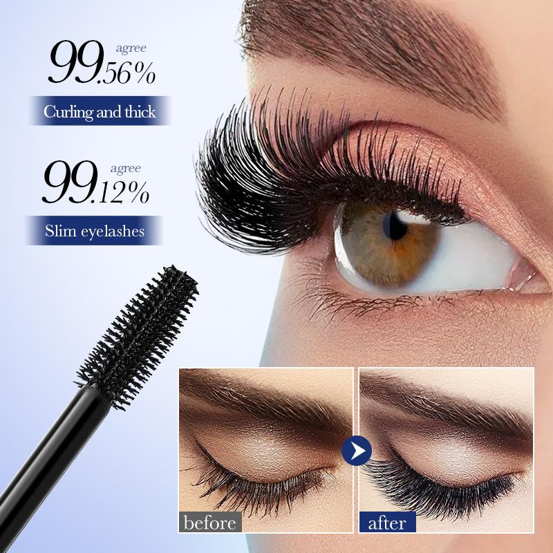 8g Thick and Curling Mascara Three-dimensional Long-lasting Waterproof and Sweat-proof Mascara