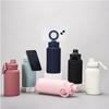 650ml Leak Proof Insulated Bottle with Rotating Phone Holder Stainless Steel Double Layer Vacuum Cup for Outdoor Sports