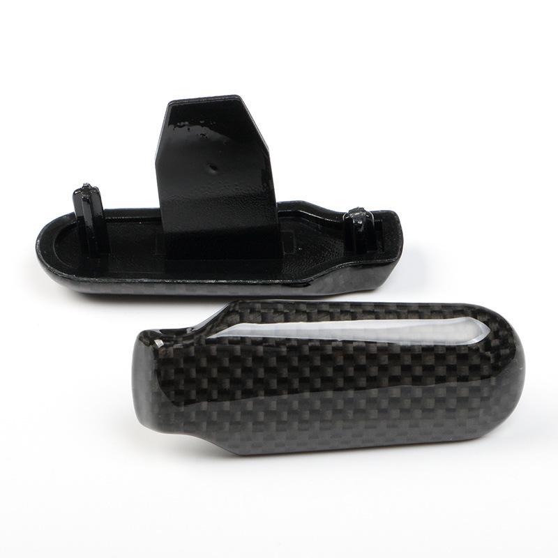 Porsche 992 Carbon Fiber Gear Shift Cover for 2019-2023 911 Models.