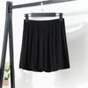 Women's summer modal shorts for outdoor wear, plus size, high-waisted, wide-leg, loose-fitting sleep pants, thin safety pants, casual pants