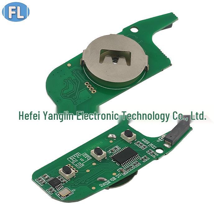 Ford Focus/Mondeo 3-Tasten Klapp-Fernbedienungsplatine - 433 MHz 49 Chip