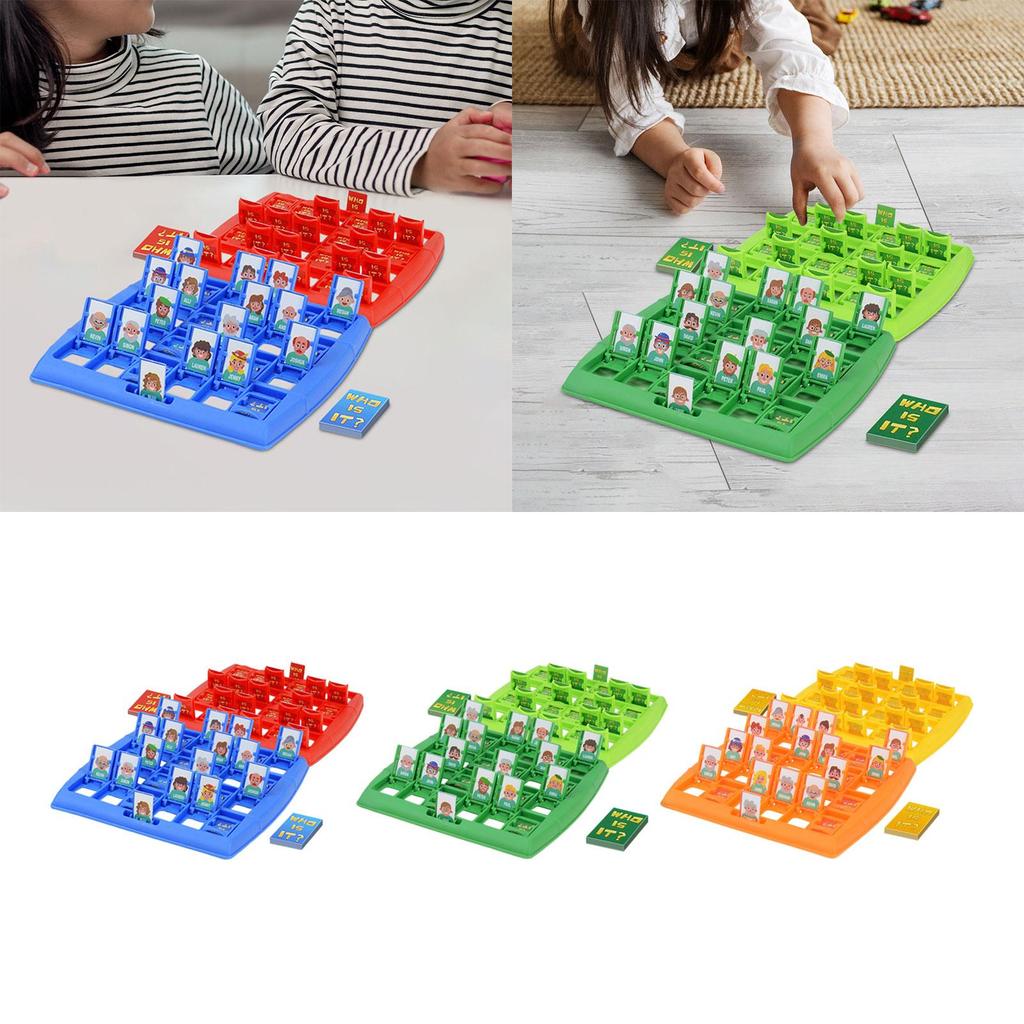 Guessing Games Battle Game Educational Toy Interactive Toy Reasoning Game Character Cards for Children Gifts, Travel Games