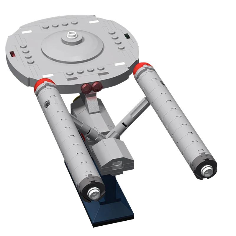 Space Ship World 6021 Buliding Block Model USS Enterprise NCC-1701 MOC