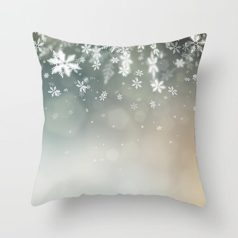 Świąteczne poszewki na poduszki z nadrukiem Świąteczne poszewki na poduszki dekoracyjne do domu Poszewki na poduszki świąteczne