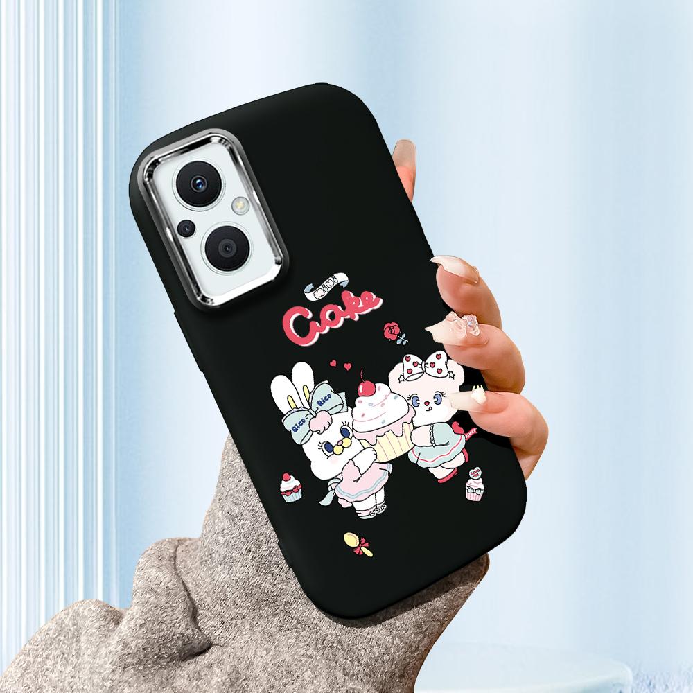 

Для Vivo V23 V25 V27 V29 V30 Y27S Y28 Y33S Y36 Infinix Hot30I Hot40 Tecno Spark20 Мультяшний Чорний Кіт Сріблястий Обідок М який Рідкий Силіконовий Захисний Чохол Vivo Y29 4G чорний