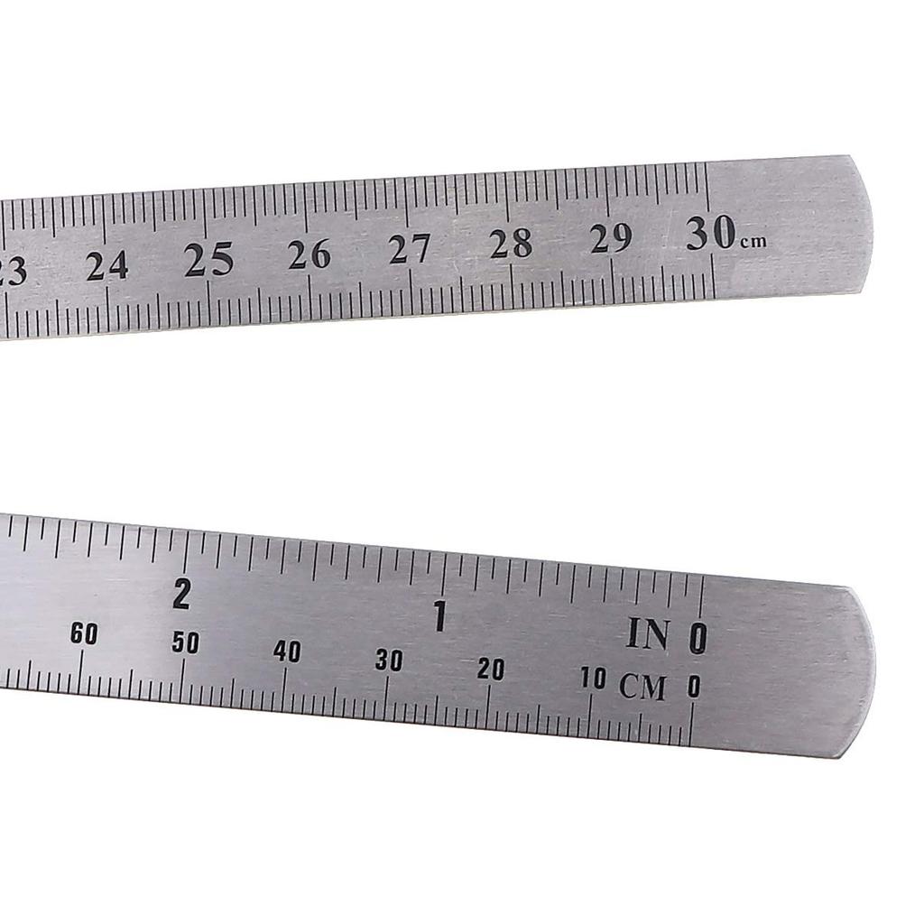 CarAngels Stainless Steel Goniometer, Durable Protractor, Angle Gauge, Angle Ruler, for Angle Measurement (Two 300mm Rods)