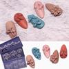 Cartoon Silicone Nail Mold Bow Flower Nail Decorations Nails Diy Design Stereoscopic Stamping Plate Manicure Tools Art Supplies