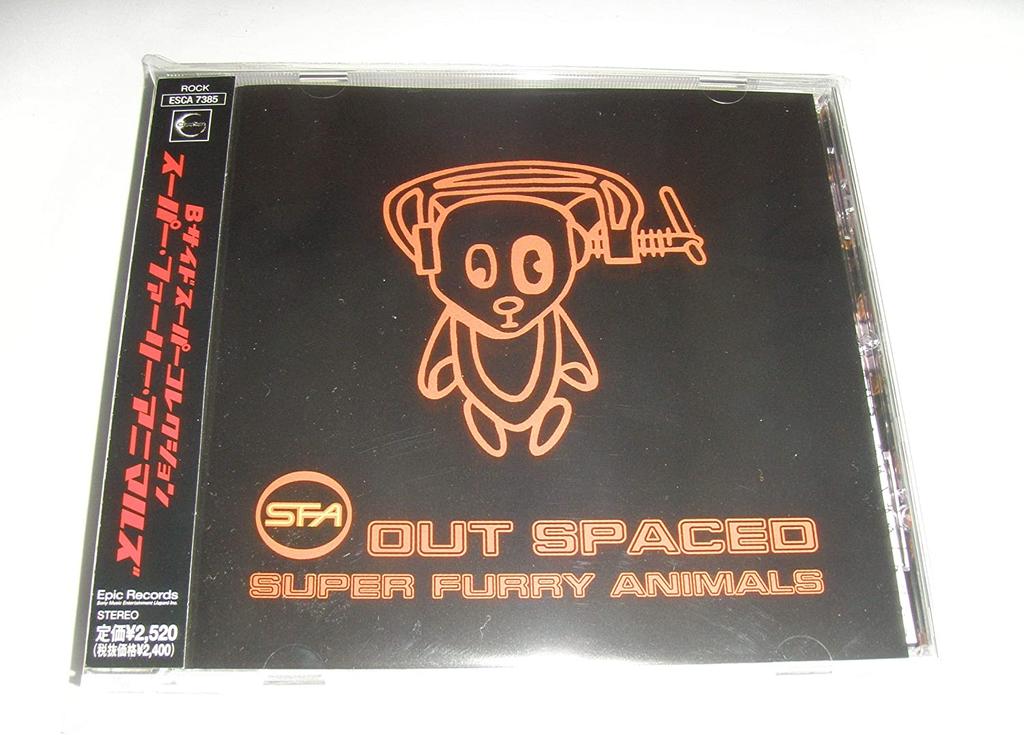 CD SUPER FURRY ANIMALS - Outspaced ESCA7385 Japan ObiRock Gebraucht