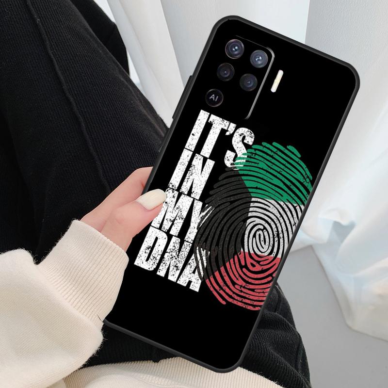 Kuwait Flag Case For Oppo A54 A74 A94 A18 A57 A17 A77 A38 A58 A78 A98 A80 A60 A40 A96 A76 A16 A15 A5 Pro