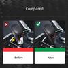 Hard Carbon Fiber Car Gear Shift Knob Sticker For BMW X3M X4M X5M X6M -2025