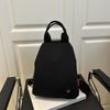 Korean Style Solid Color Shoulder Bag Small Pack Retro Backpack Sweet Sport Nylon Backpack  Lady