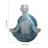 Sea Turtle Yoga Figurine Meditating Turtle Statue Home Garden Decor Meditation Yoga Turtle Figurines Yard Decor