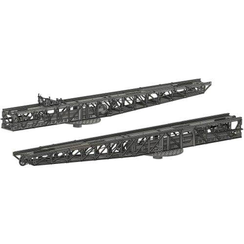 

Bunker Studio 1/350 Japanese Yamato Kure Type 2 Launch Vehicle & Runway Plastic Model Parts BSTIJN35110