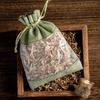 WTEMPO Clear Window Gift Bags Pearls Beads Jewelry Small Presents Packaging Drawstring Bags Perfect for Wedding Birthday Party Favors