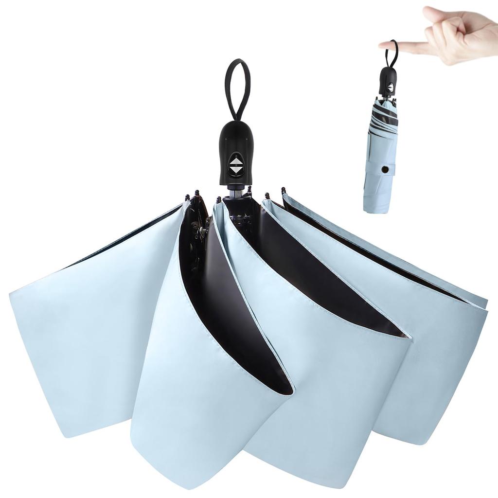 Folding Parasol with UV Light Blocking Easy to Automatic Perfect for both parasols and this umbrella offers complete light heat UV and sun Windproof