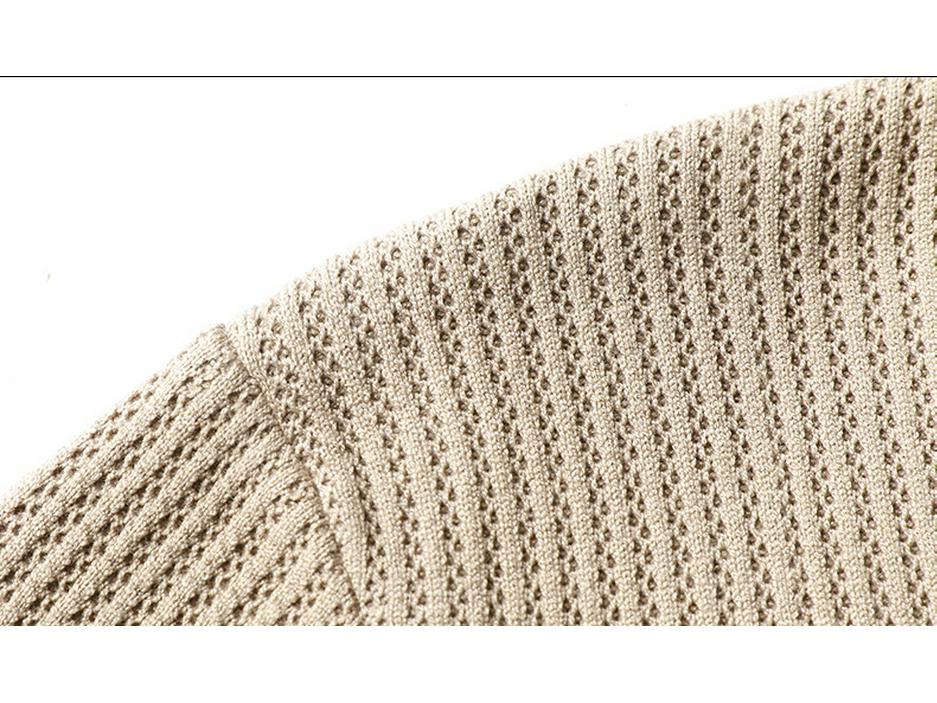 Men's V-Neck Knit Sweater - Autumn/Winter Korean Style, Youthful, Comfortable, Loose Fit Polo Top