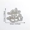 Metal Die Cuts Happy Birthday Card Embossing DIY Photo Album Template Mold Decor