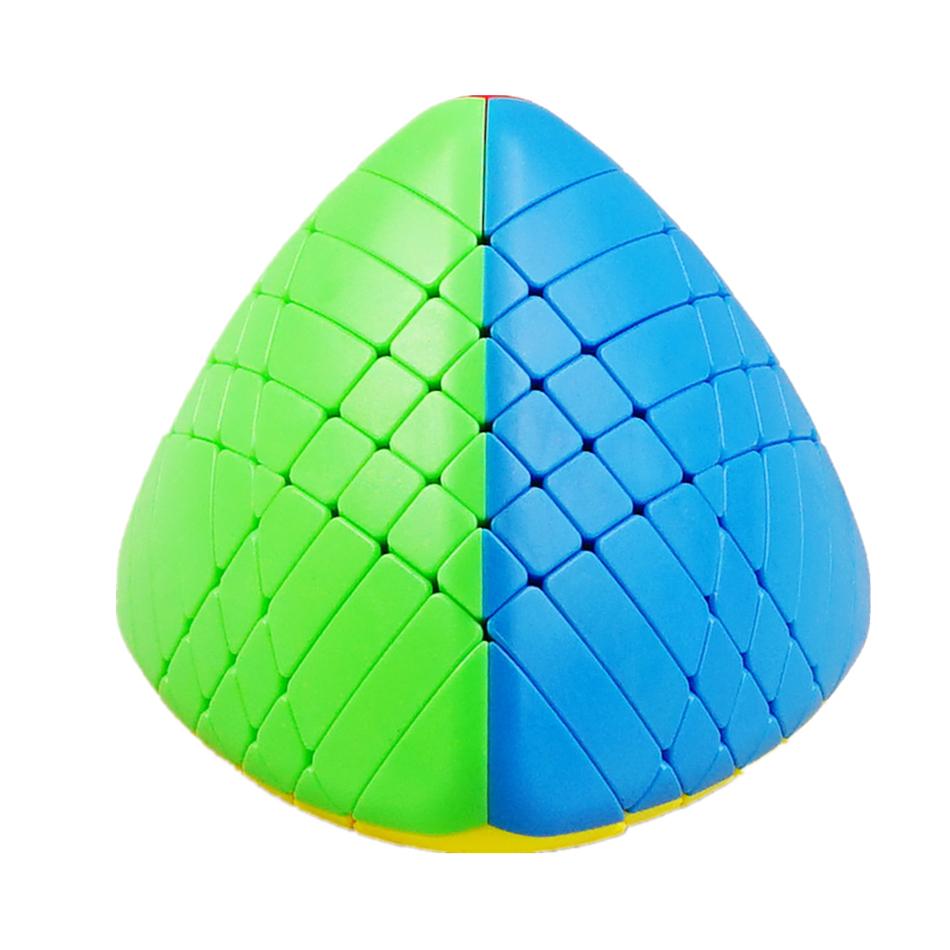 Shengshou 6X6X6 Mastermorphix Speed Cube 6X6 Rice Dumpling Magic Puzzle Cube Shengshou 6X6 Pyramid-Shaped Cubo Magico
