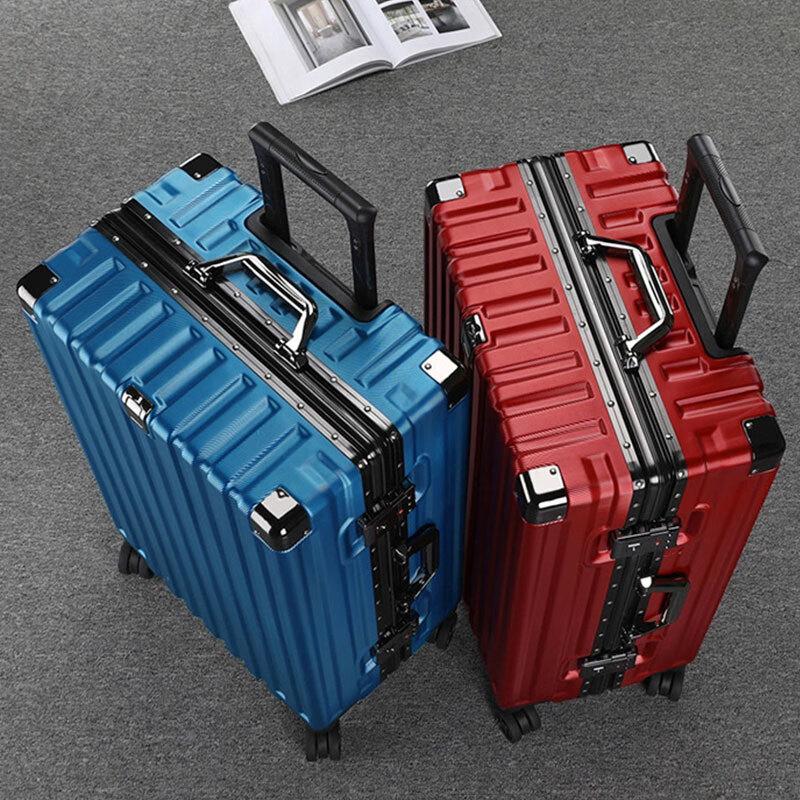 

BOBOKEY Lightweight Unisex Travel Suitcase with Aluminum Frame 22 inches