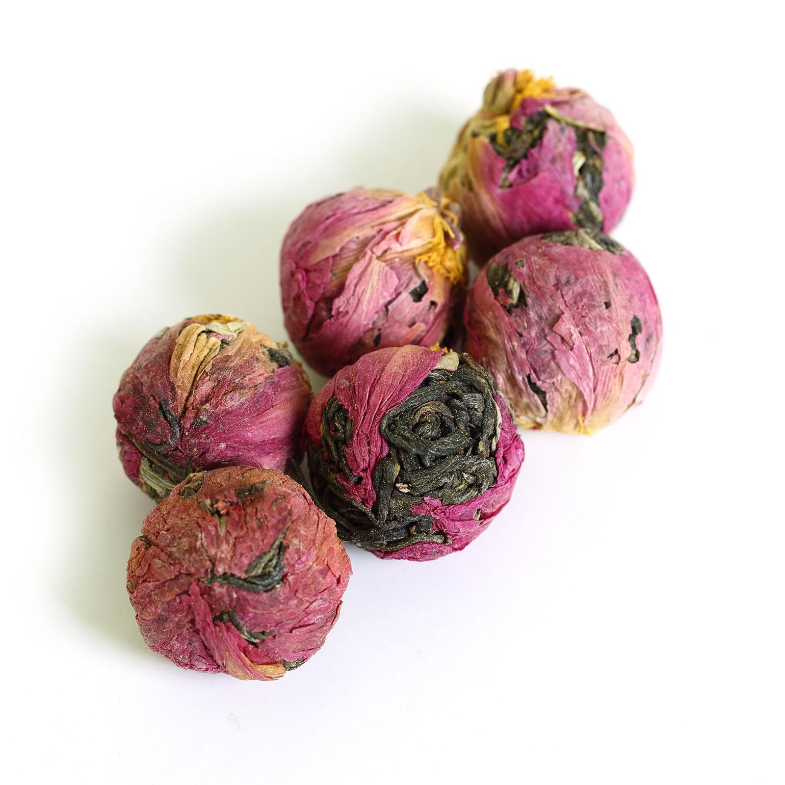 HELLOYOUNG 100г 2017 Цветок пиона Юньнань Булан Пуэр Пуэр Чай сырой шарик — фото 2