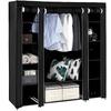 Multi-Layer 10-Grid Portable Non-Woven Fabric Wardrobe