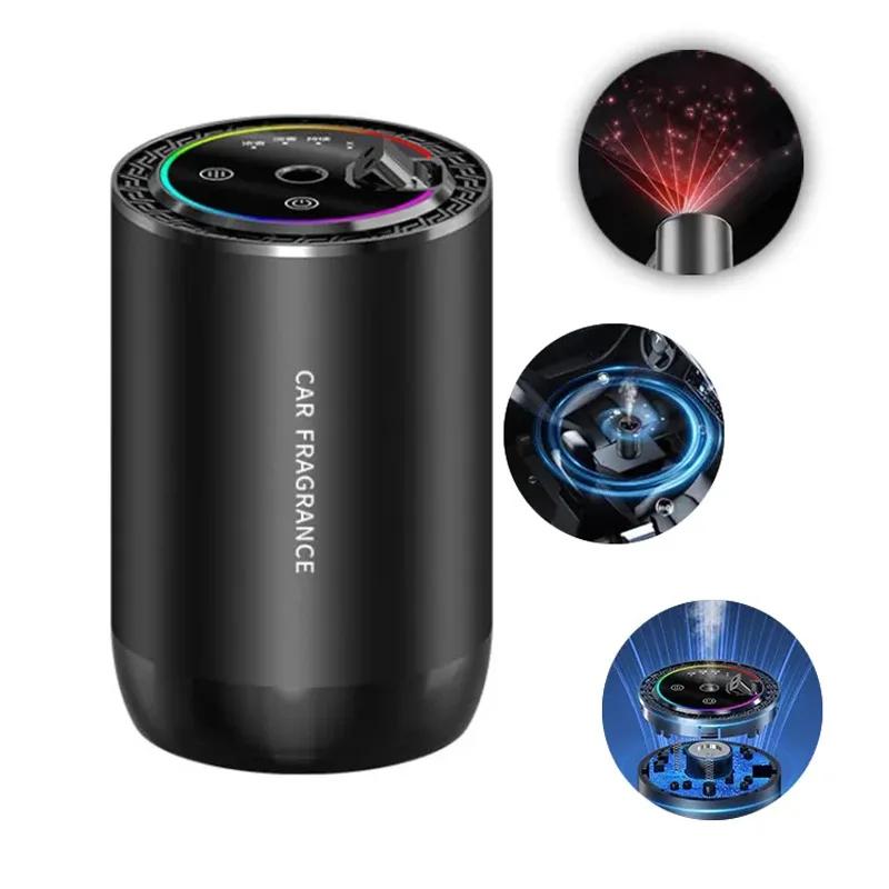 Car Aroma Diffuser Star Light Led Electric Car Air Freshener Smart Aromatherapy With Fragrances Scent Essential Oil Diffuser