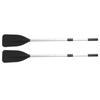 1 Pair set 132cm Detachable Boat Oars Thickened Floating Aluminum Alloy Kayak Paddles for Rowing Boats Raft