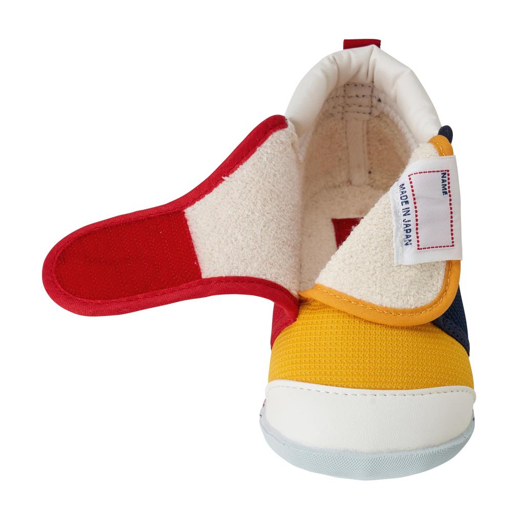 MIKI HOUSE Baby Shoes Made in Sizes First Baby Shoes for Boys and 12cm 10-9311-492, Japan, 11.5, 12, 12.5, 13, 13.5 cm, Girls, Multicolor,