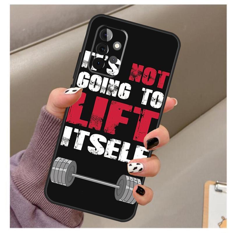 Bodybuilding Gym Fitness Case For Samsung Galaxy A32 A52 A12 A22 A16 A26 A36 A56 A06 A55 A35 A15 A54 A34 A14 A13 A53