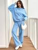2-Piece Women's Casual Warm Lined Hoodie & Pants Set - Autumn/Winter Sportswear
