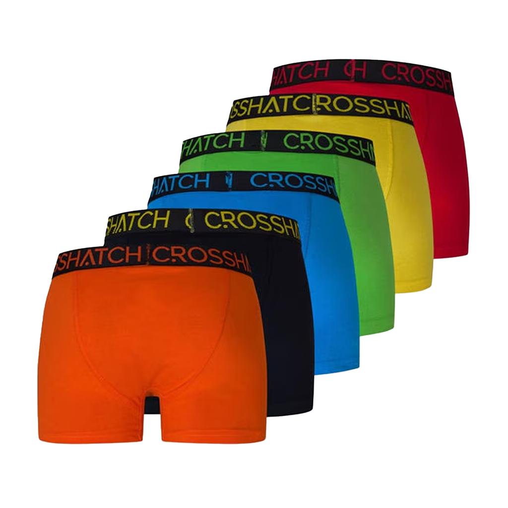 Crosshatch Mens Fresh Boxer Briefs (Pack of 12)