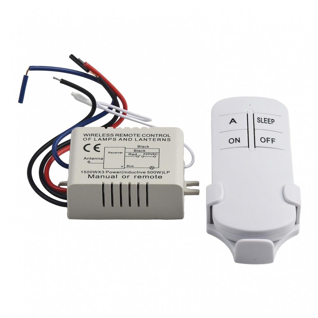 Steuerschalter Licht EIN/AUS Empfänger Fernbedienungsschalter