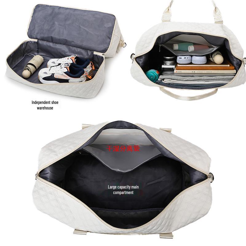 Simple Large Capacity Travel & Gym Bag for Short Trips, Yoga, Swimming, and Fitness