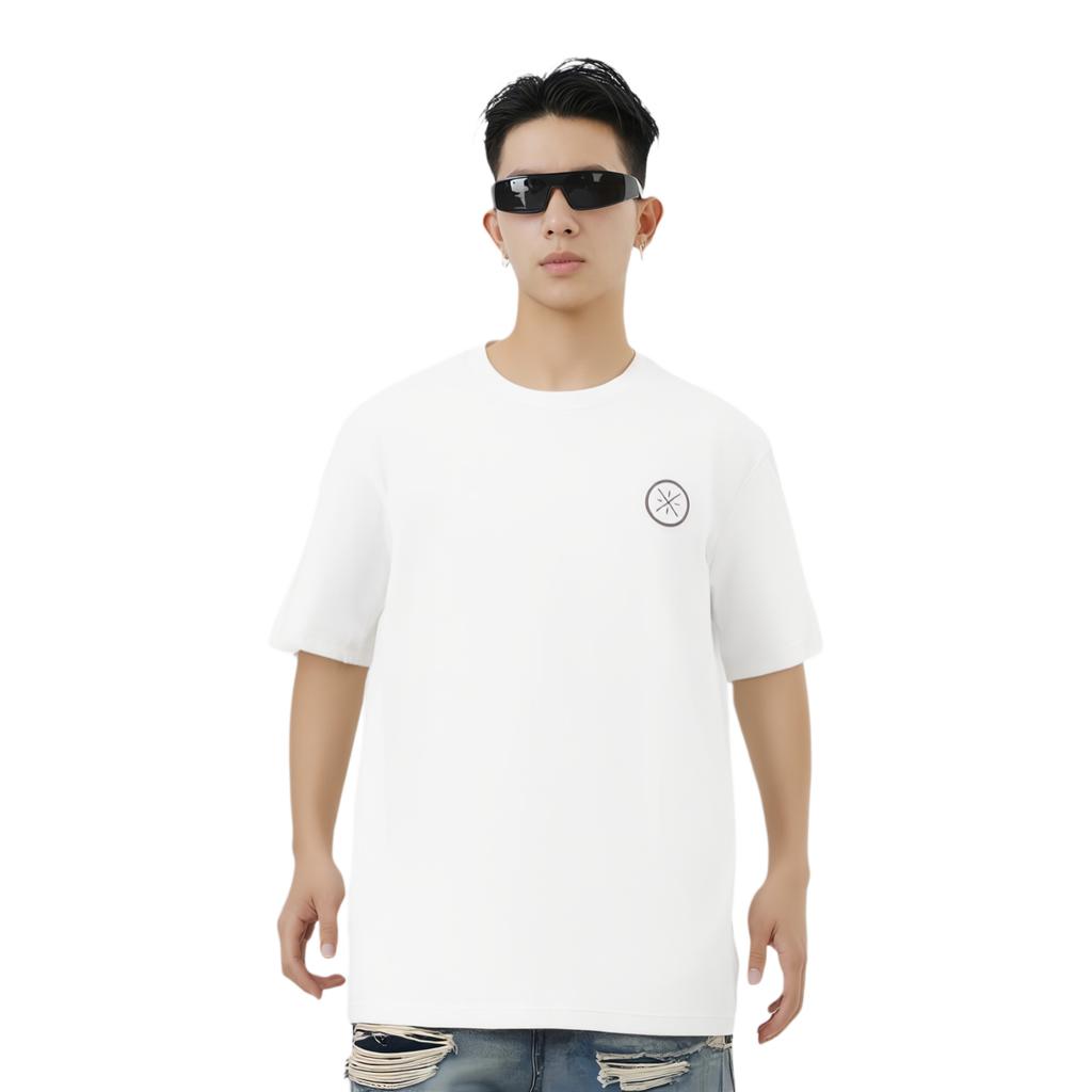 Li Ning T Shirt Men's Standard White ATSV017-2