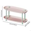 Countertop Storage Rack Desktop Organizer Display Shelf Vanity Tray for Home
