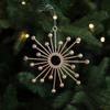 Gold Christmas Hanging Decoration Shimmering Plastic Hanging Pendants Crown Xmas Tree Party Supplies Christmas Tree Ornament