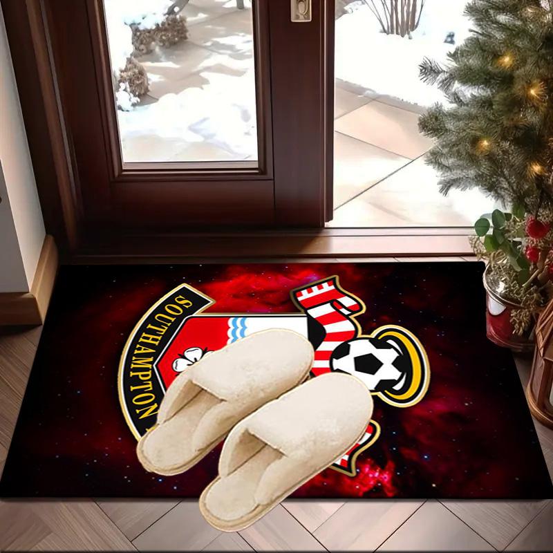 Fc Crest Design Printed Area Rug for Office, Chair Rug, Decorative Carpet Floor Mat, Large Size Fan gifts Christmas gifts